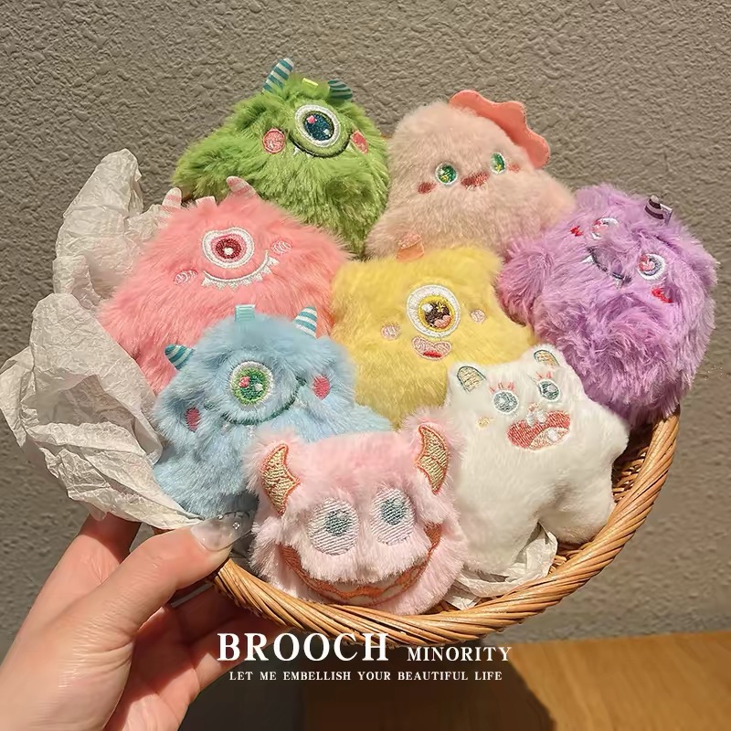 Plush Collar Pins 🧶