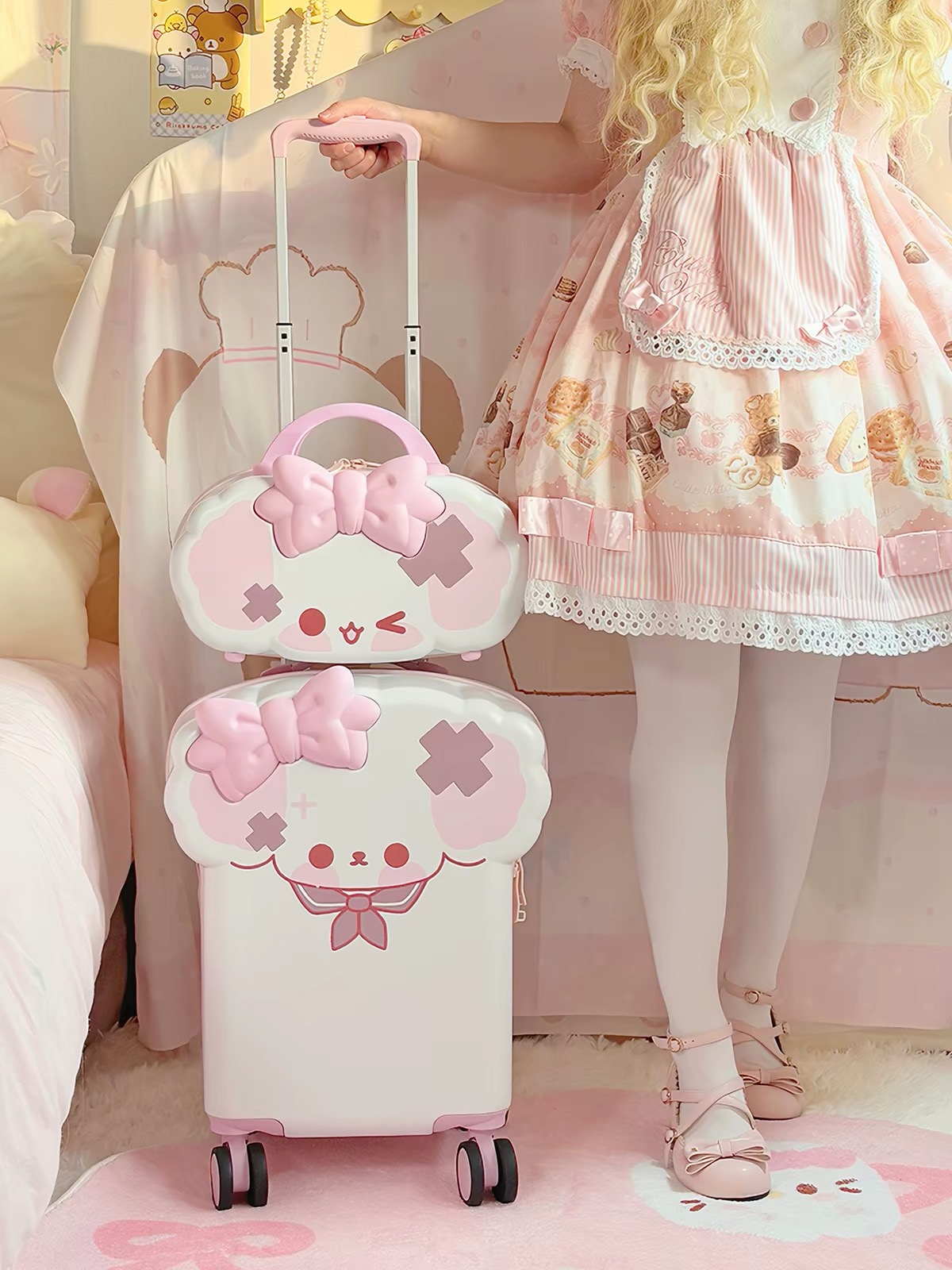 Cartoon Suitcases 🧸