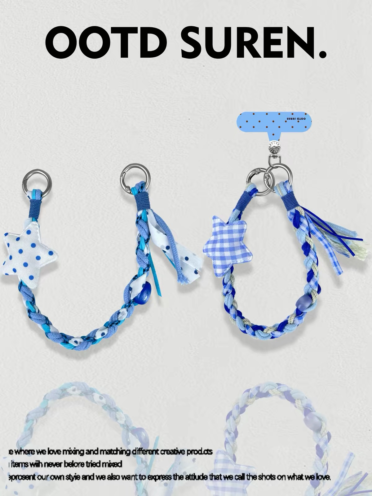 Checkerboard Phone Charms 🏁