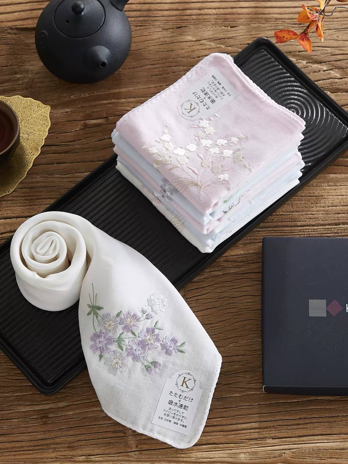 Japanese Style Handkerchiefs 🌸