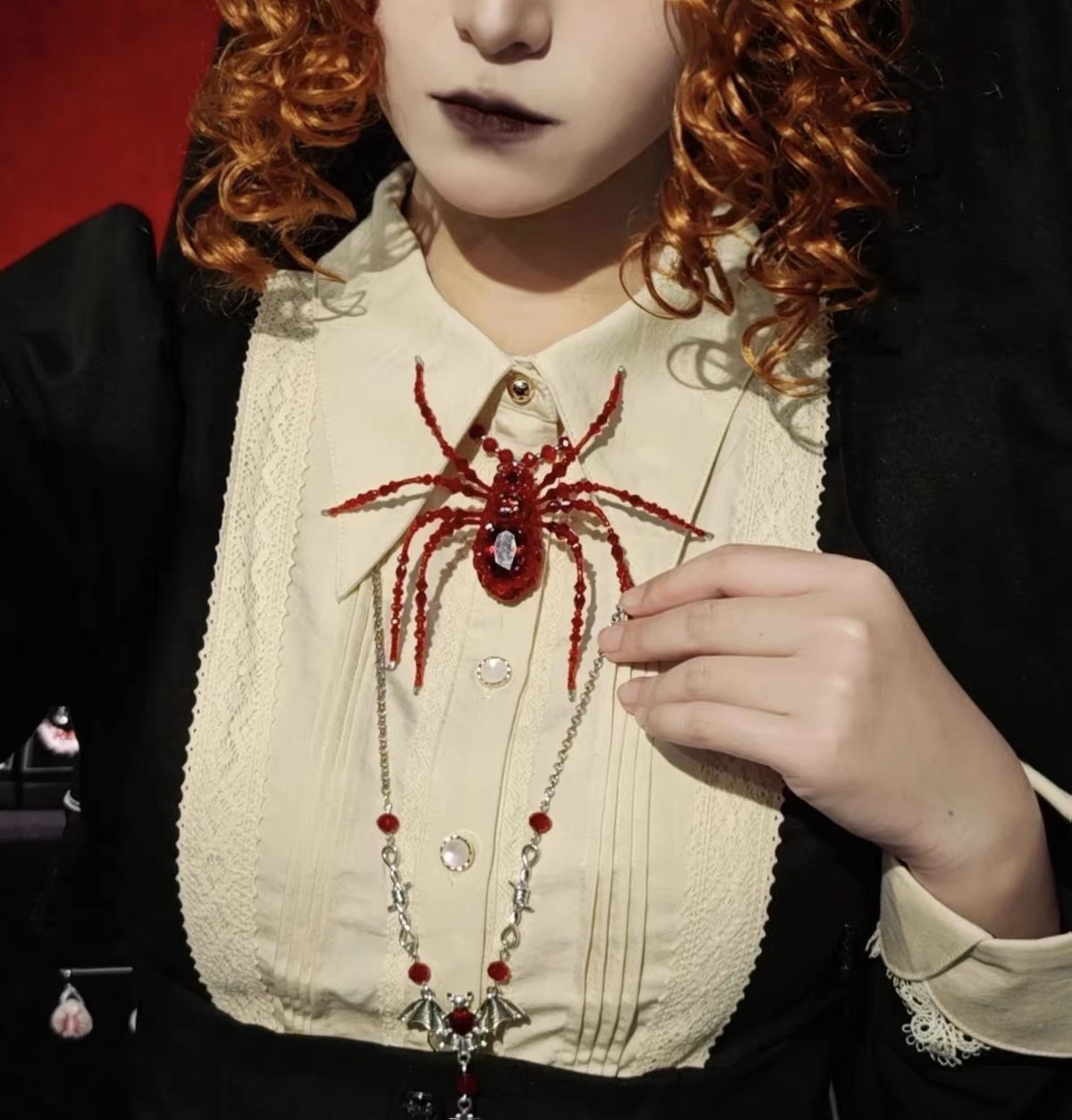 Spider Collar Pins 🕷️