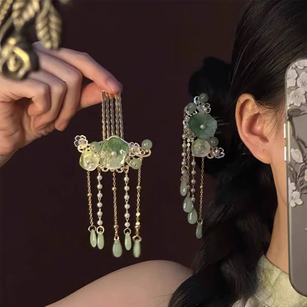 Chinese Style Hair Combs 🪷