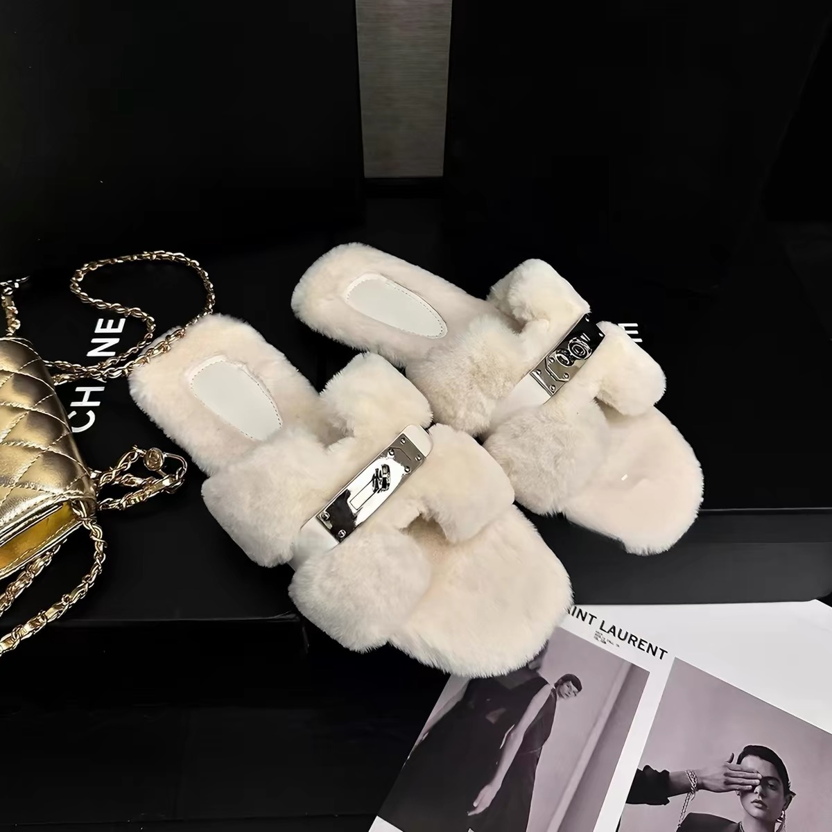 Fuzzy Slippers 🧸
