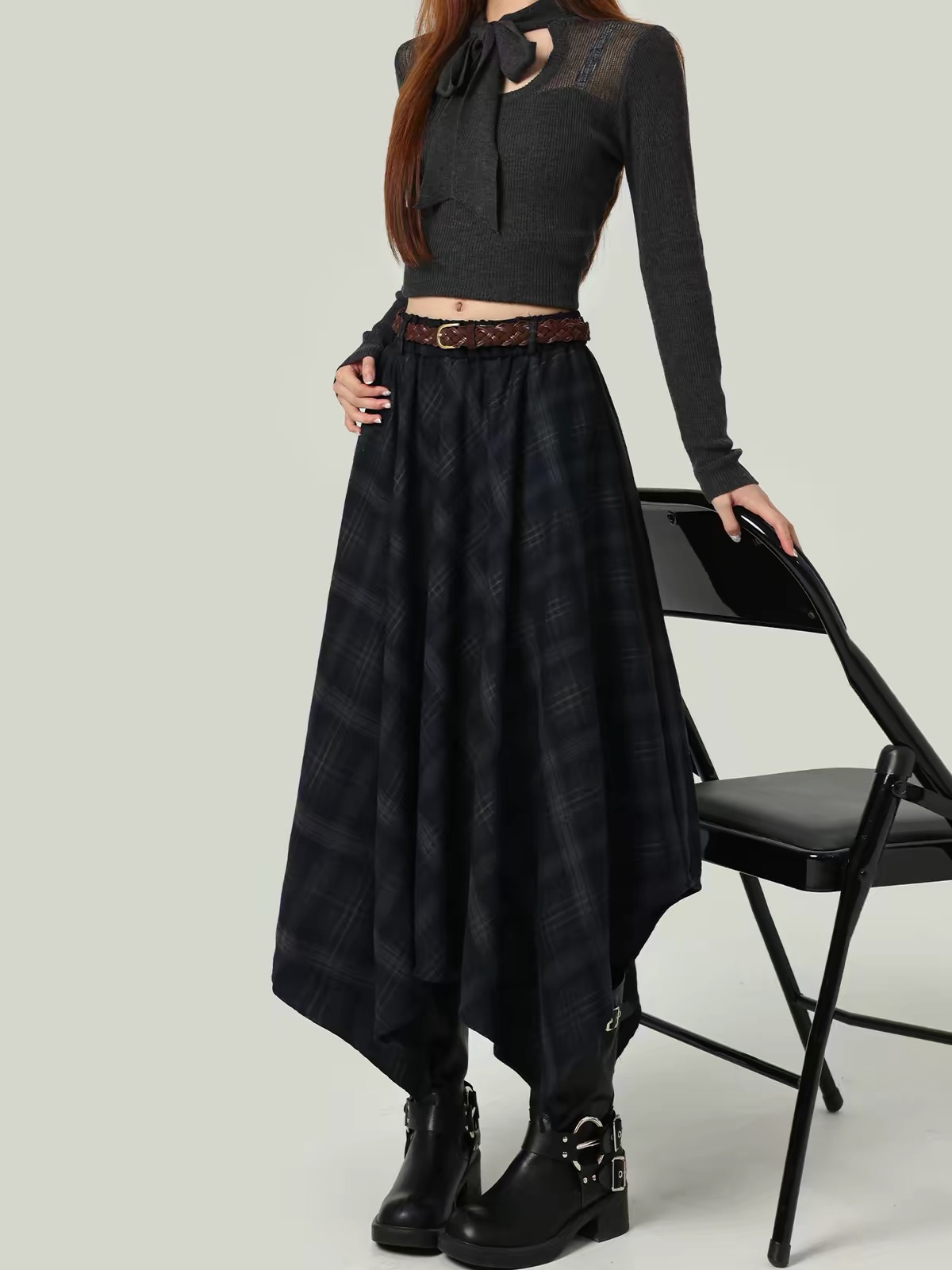 Dark Academia Plaid Skirts 📚