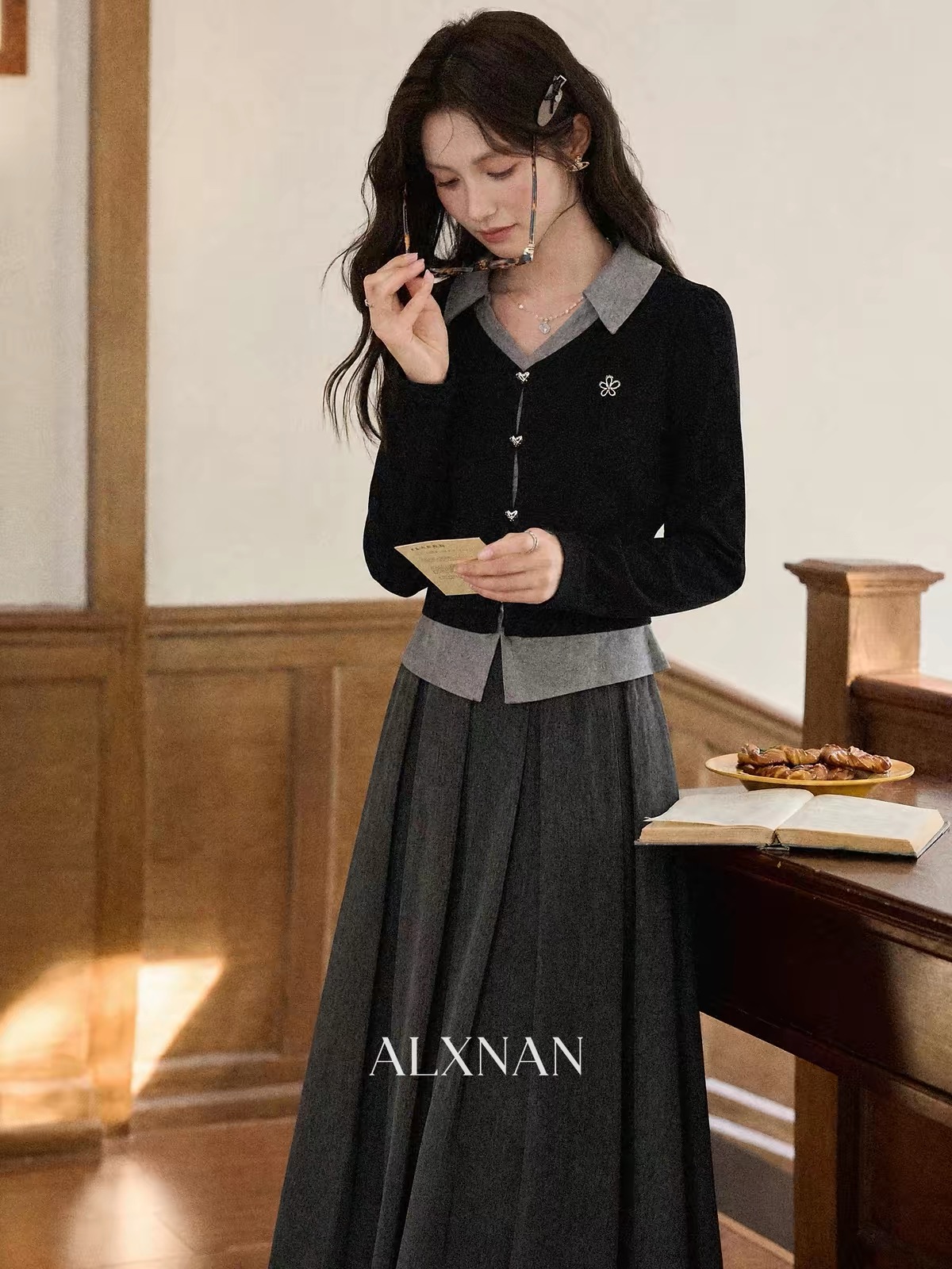 Dark Academia Pleated Skirts 🖋️
