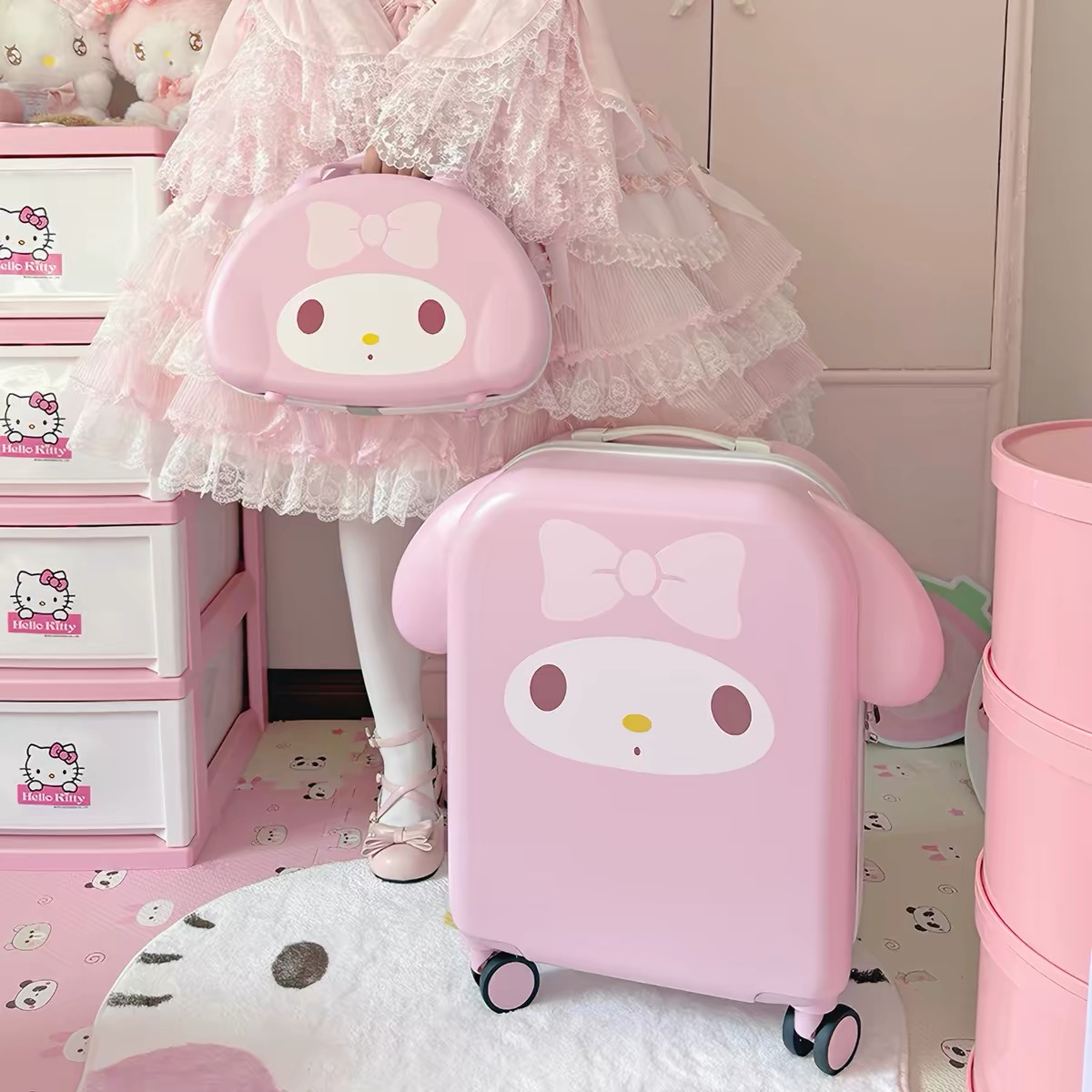 Kawaii Suitcases 🍓